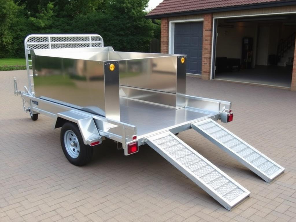 Maskinsläp 3500kg galvat